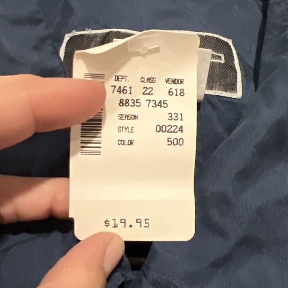 VTG Substudio Shirt Adult XL Blue 100% Silk‎ Button Up Long Sleeves Pockets NWT - Picture 12 of 16